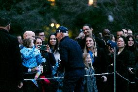 President Biden Departs White House