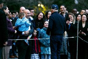 President Biden Departs White House