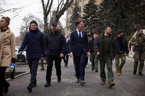 Zelensky And Rutte Meet In Kharkiv - Ukraine