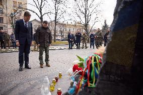 Zelensky And Rutte Meet In Kharkiv - Ukraine