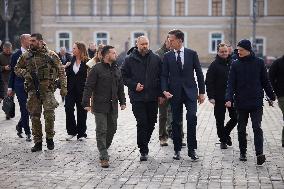 Zelensky And Rutte Meet In Kharkiv - Ukraine
