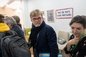 Arnaud Rousseau Meet Marc Fesneau At Agriculture Fair - Paris