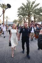 Geri Halliwell And Christian Horner At F1 Bahrain Grand Prix 2024