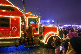 Coca-Cola Christmas Truck In Poland