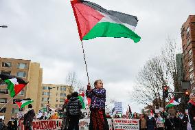 Pro-Palestine Protest In Washington