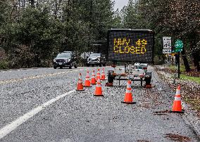 Northern California Roads, Highways And Interstate 80, See Closures Due To Blizzard