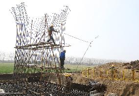 Nanjing-Huai'an Intercity Railway Construction