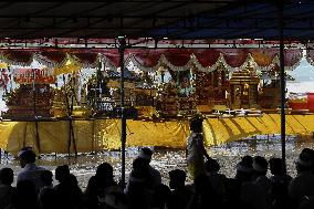 Indonesian Hindus Hold A Melasti Ritual Ceremony