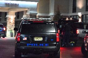 Reported Shooting And Stabbing At Hampton Inn