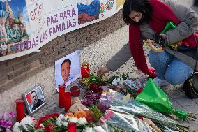 Madrid Pays Tribute To Alexei Navalny