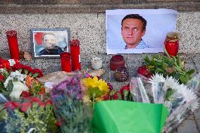 Madrid Pays Tribute To Alexei Navalny