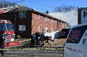 Fatal Fire At Apartment Building In Passaic New Jersey Leaves Two Dead