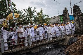 Hindu Cleansing Ceremony In Jakarta