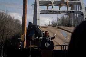 AL: Vice President Harris visits Selma, AL