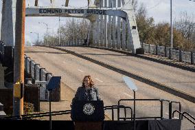 AL: Vice President Harris visits Selma, AL