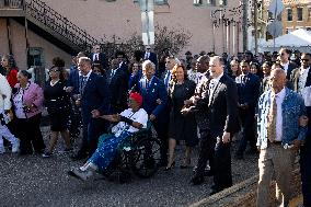 AL: Vice President Harris visits Selma, AL