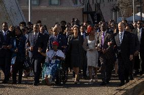 AL: Vice President Harris visits Selma, AL