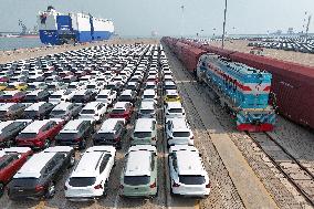 Vehicle Expor From Yantai Port