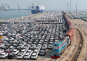 Vehicle Expor From Yantai Port