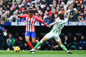 (SP)SPAIN-MADRID-FOOTBALL-LA LIGA-ATLETICO MADRID VS REAL BETIS