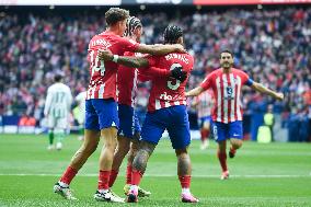 (SP)SPAIN-MADRID-FOOTBALL-LA LIGA-ATLETICO MADRID VS REAL BETIS