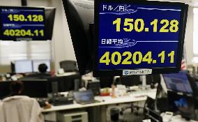Nikkei tops 40,000