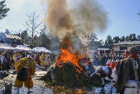 Fire festival at Kongobuji