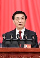 (TWO SESSIONS) CHINA-BEIJING-WANG HUNING-CPPCC-WORK REPORT (CN)