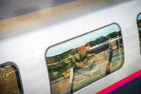 Illustration TGV - Aix-en-Provence