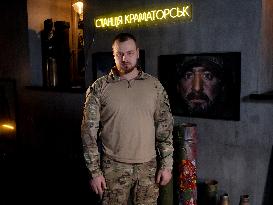 Serviceman Dronho on Station Kramatorsk programme