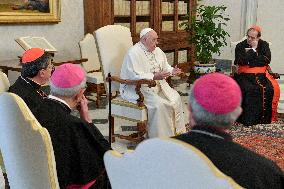 Pope Francis receives Tuscany's bishops - Vatican