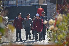Schools Reopen Across Kashmir After Winter Break