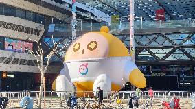 Egg Party Giant Inflatable Doll
