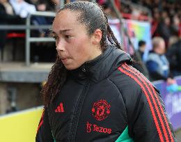 West Ham United v Manchester United - Barclays Women's Super League