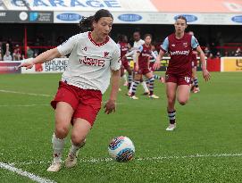 West Ham United v Manchester United - Barclays Women's Super League