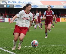 West Ham United v Manchester United - Barclays Women's Super League