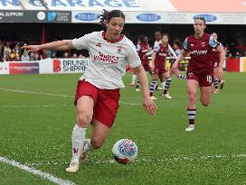 West Ham United v Manchester United - Barclays Women's Super League