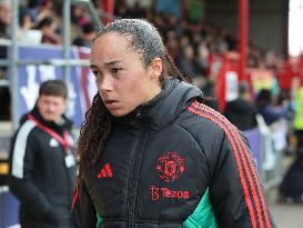 West Ham United v Manchester United - Barclays Women's Super League