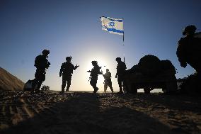ISRAEL-GAZA BORDER-MILITARY TRAINING