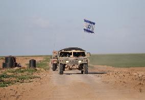ISRAEL-GAZA BORDER-MILITARY TRAINING
