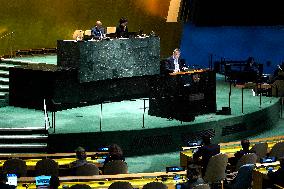 UNWRA Commissioner -General Address To The UN General Assembly