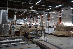Woodworking company relocated from Kharkiv region operates in Kalush