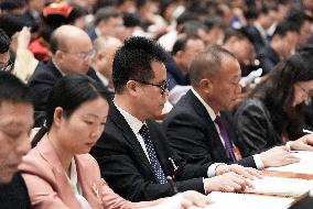 (TWO SESSIONS) CHINA-BEIJING-NPC-ANNUAL SESSION-OPENING (CN)
