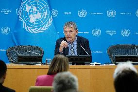 UNWRA Commissioner -General  Holds A Press Conference About Efforts To Dispmantle The Agency