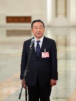 (TWO SESSIONS) CHINA-BEIJING-NPC-MINISTERS-INTERVIEW (CN)