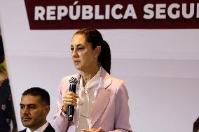 Claudia Sheinbaum Presidential Candidate Press Conference