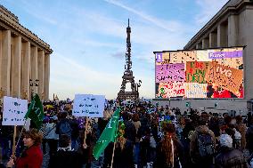France Celebrates Abortion Rights Enshrined in Constitution Near Eiffel Tower