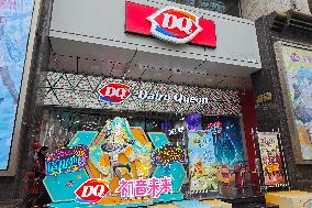 A DQ Ice Cream Store in Shanghai