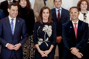 Queen Letizia Presides Over Rare Disease Day Ceremony - Seville