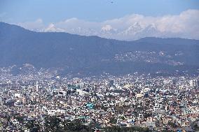 Mountains Seen Around Kathmandu After Clean Weather